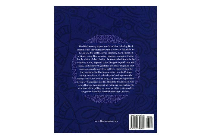 Kolorowanka BioGeometry Signatures Mandalas