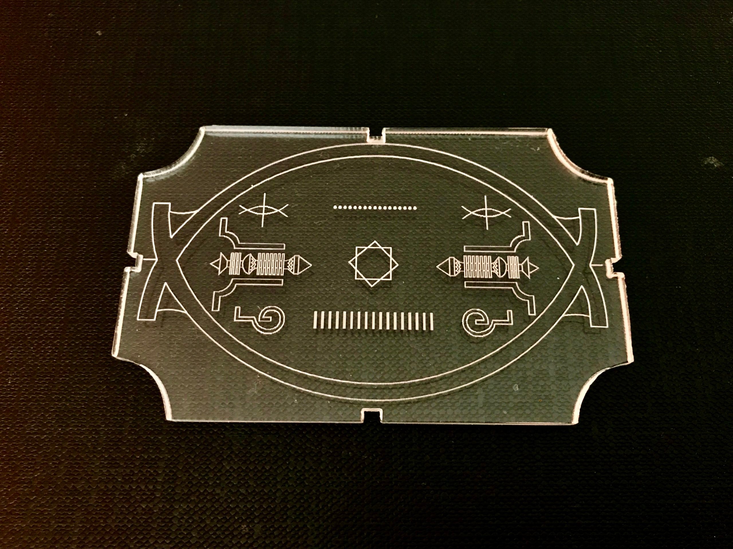 Wisiorek BioSignature z żółtego brązu