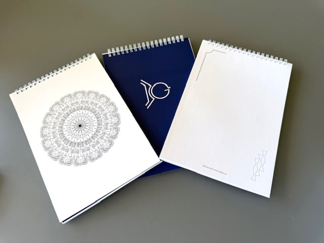 Zestaw 3 Notesów BioGeometry