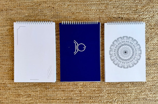 Zestaw 3 Notesów BioGeometry