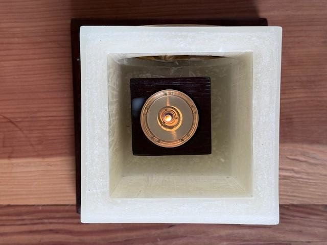 NOWOŚĆ: Świeca Woskowa, Kolor Kremowy