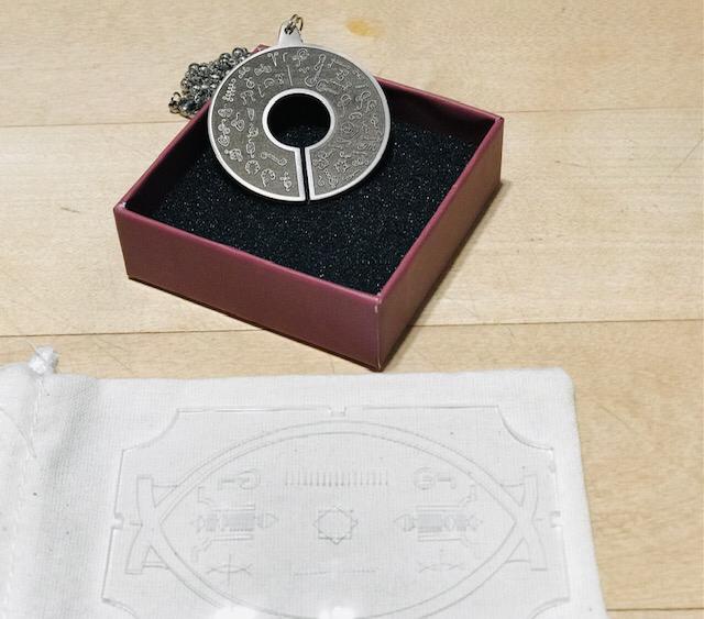 Tytanowy wisiorek BioSignatures