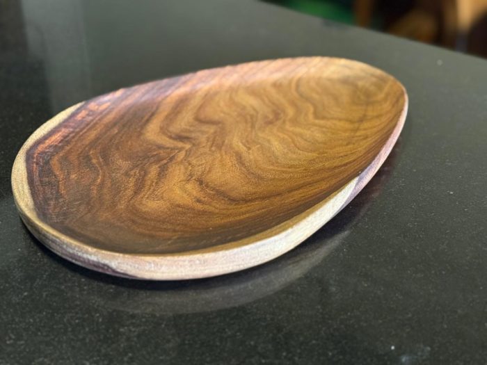 Drewniane Talerze – Zestaw 2 Sztuk